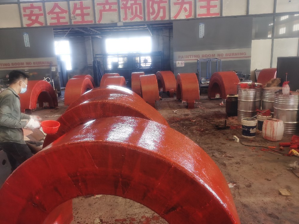 桥墩防撞装置的安装工艺